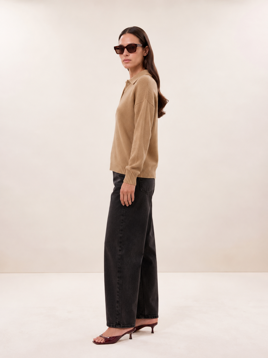 Jerséi Cuello Polo Julia Camel
