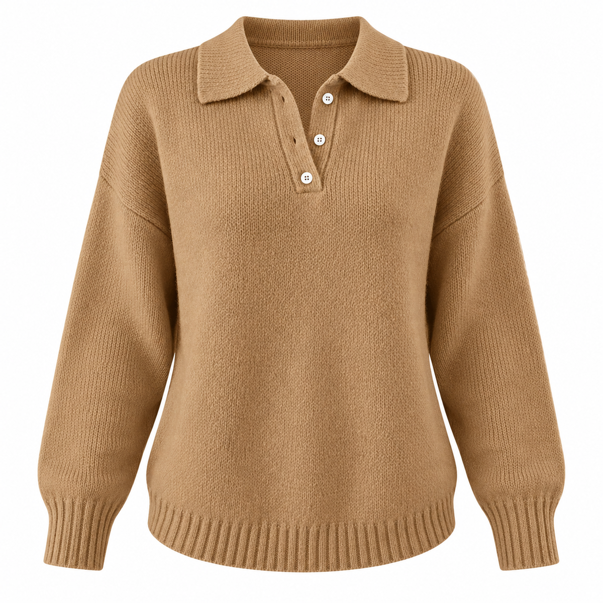 Jerséi Cuello Polo Julia Camel