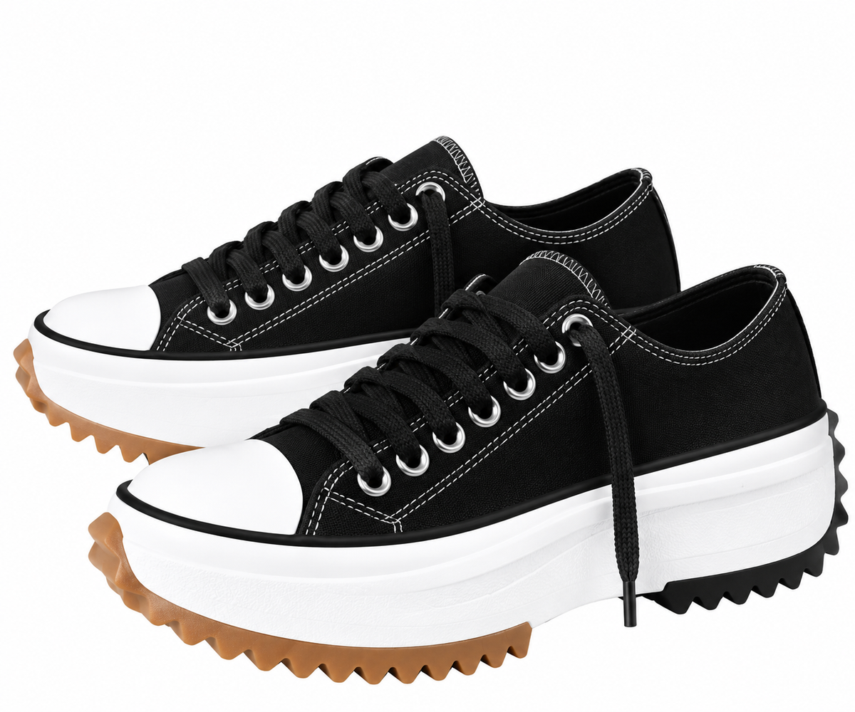 Zapatilla Plataforma Alba Negro