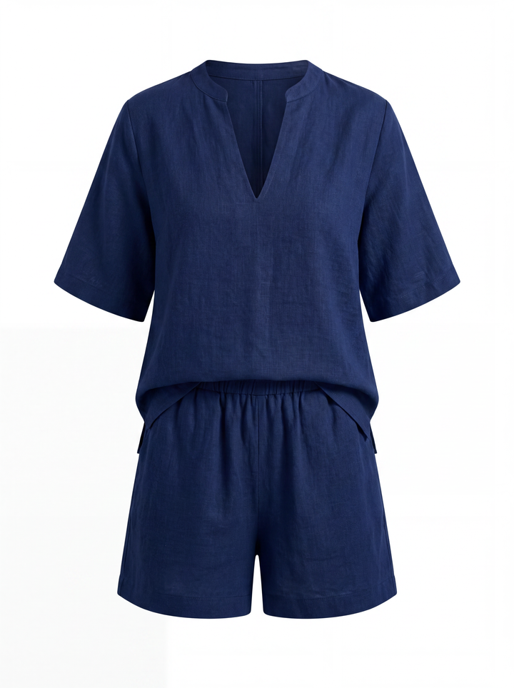 Conjunto Carmen Azul Marino