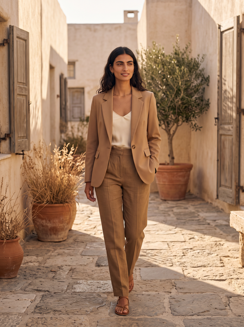 Blazer Elena Camel