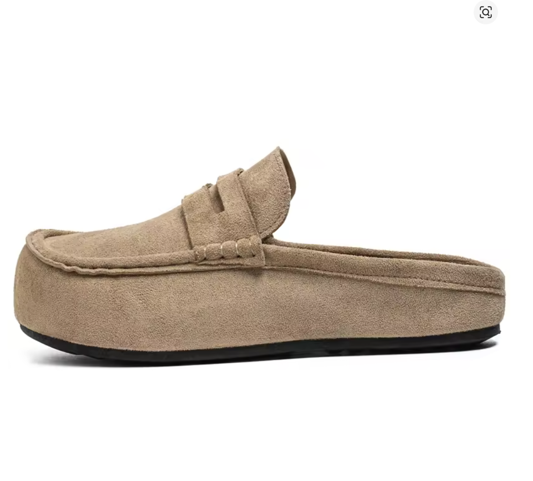 Mocasín Destalonado Paula Camel