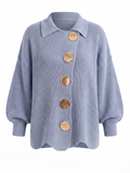 Chaqueta Carmen Azul empolvado