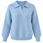 Jerséi Cuello Polo Julia Azul Cielo