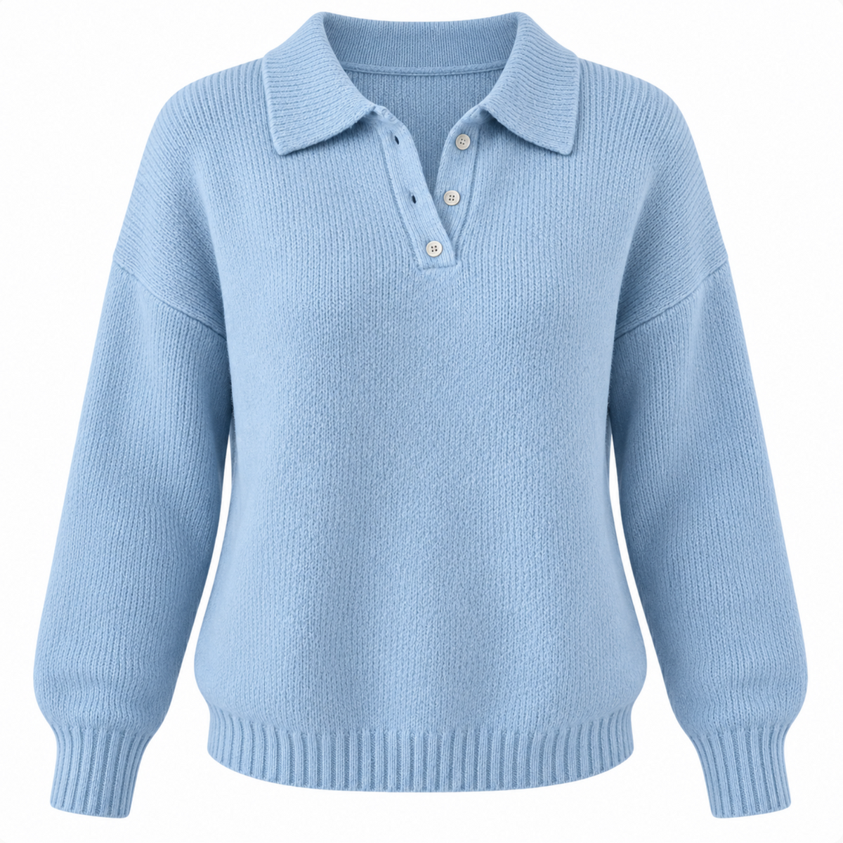 Jerséi Cuello Polo Julia Azul Cielo