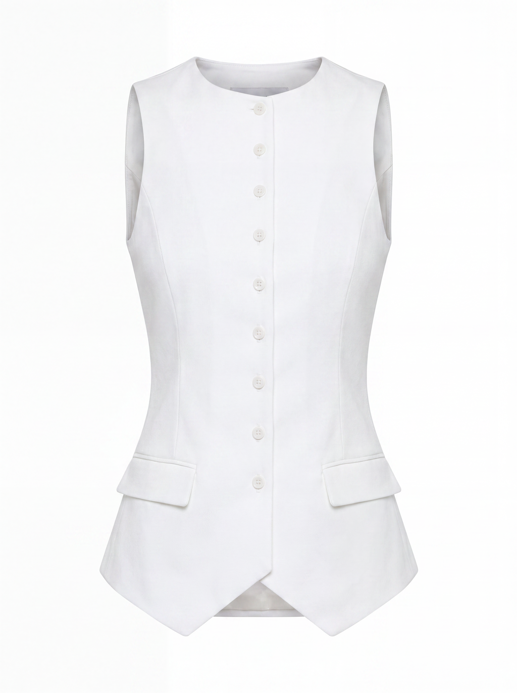 Chaleco Nuria Blanco