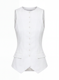 Chaleco Nuria Blanco