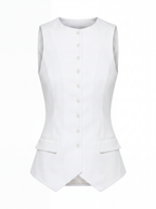 Chaleco Nuria Blanco