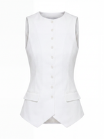 Chaleco Nuria Blanco
