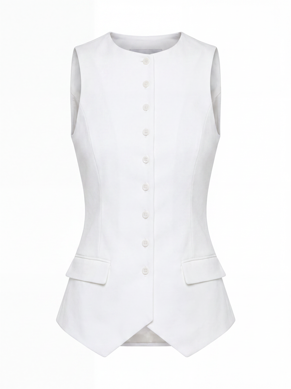 Chaleco Nuria Blanco