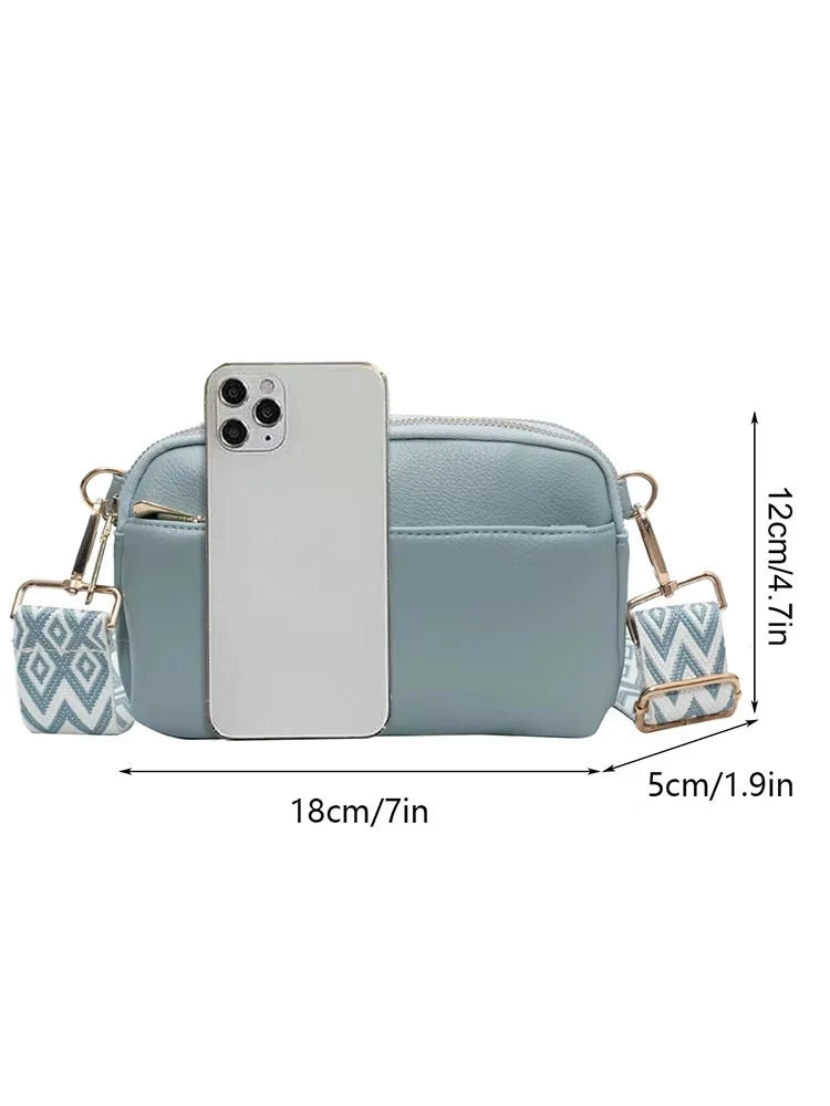 Bolso Bandolera con Asa Estampada Emma Arena
