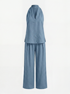 Conjunto Gala Azul Niebla