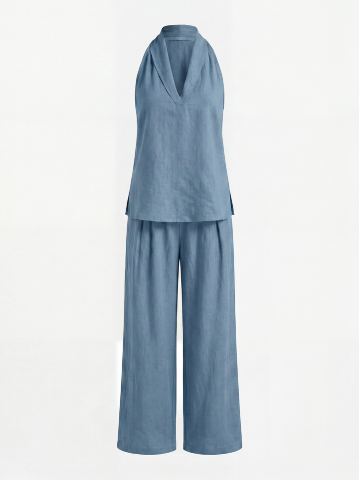 Conjunto Gala Azul Niebla